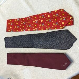 Lot of 3 Designer Ties